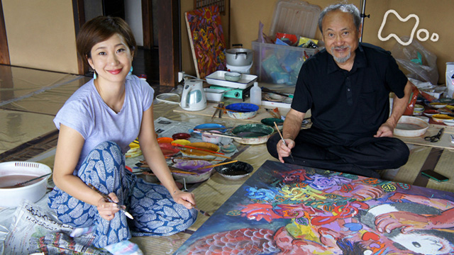 挑戦!父と娘が描く生命の輝き〜画家 絹谷幸二と香菜子〜 のサムネイル画像