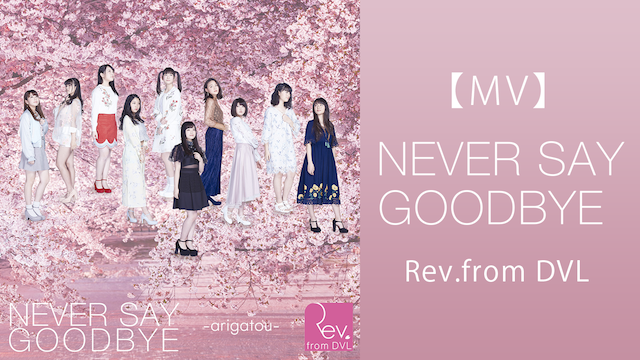【MV】 NEVER SAY GOODBYE / REV.FROM DVL のサムネイル画像
