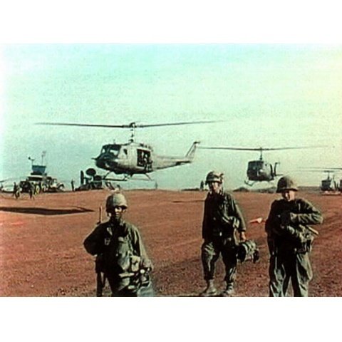 ベトナムの第1歩兵師団 ベトナム戦争資料映像 のサムネイル画像