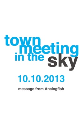 Analogfish "town meeting in the sky" のサムネイル画像